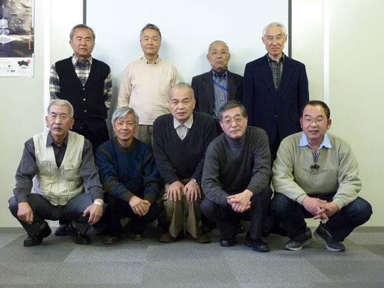 新入会員と幹事の皆さん